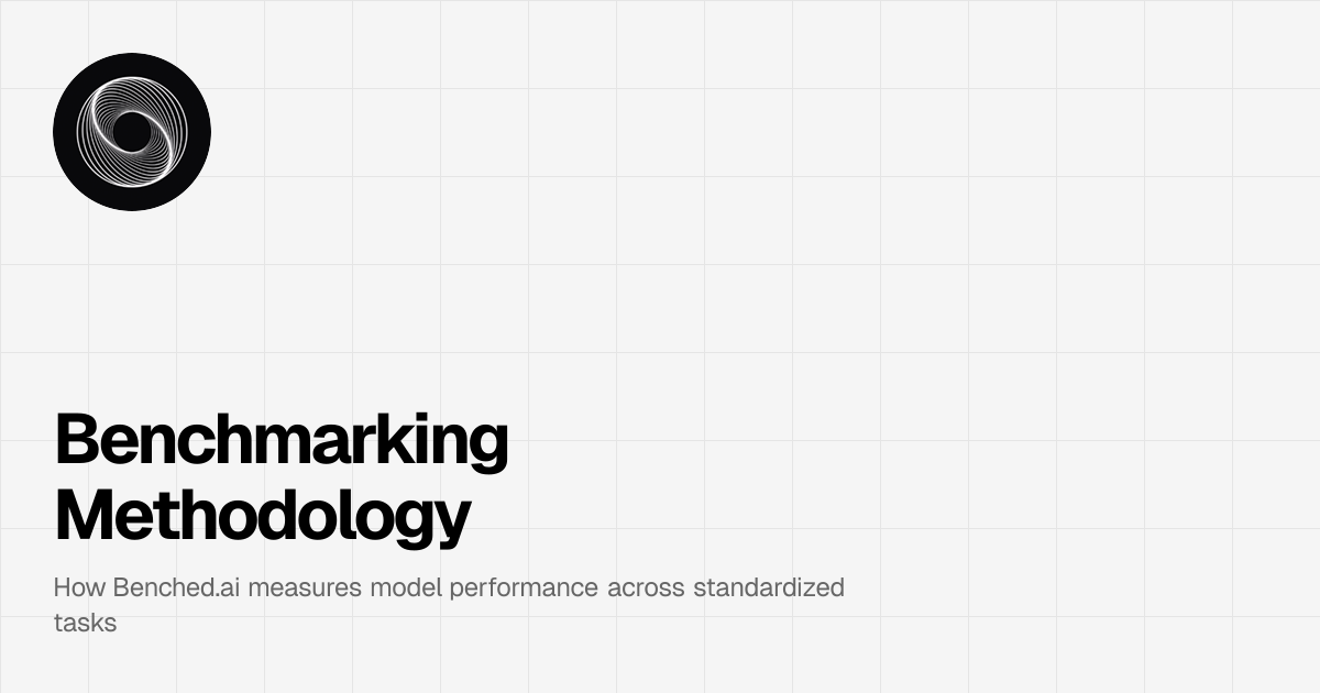 Benchmarking Methodology | Benched.ai