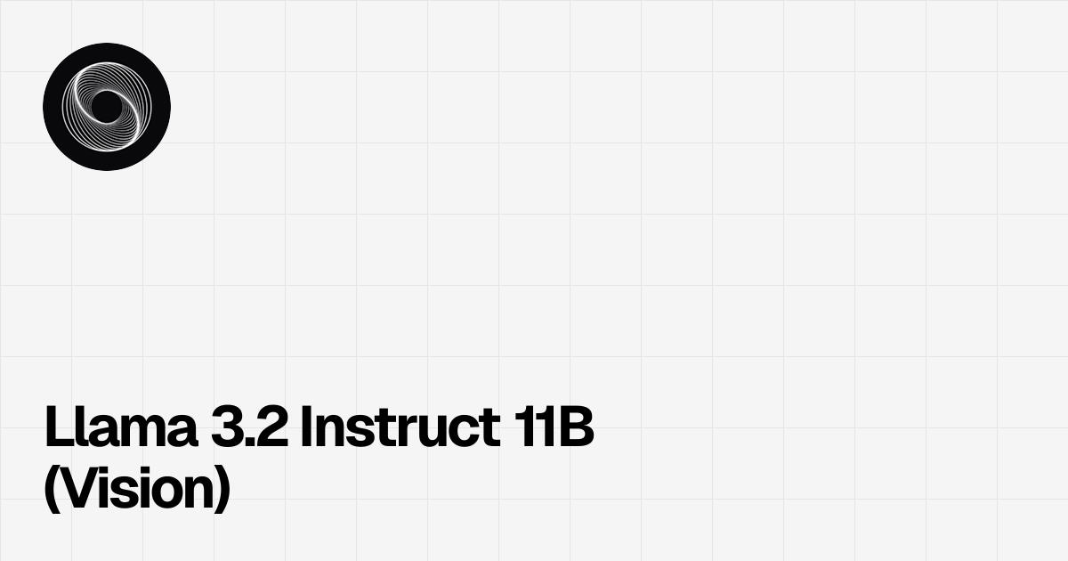 Llama 3.2 Instruct 11B (Vision) | Benched.ai