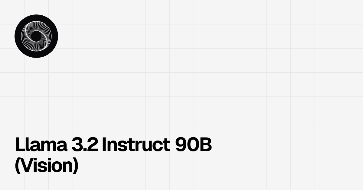 Llama 3.2 Instruct 90B (Vision) | Benched.ai