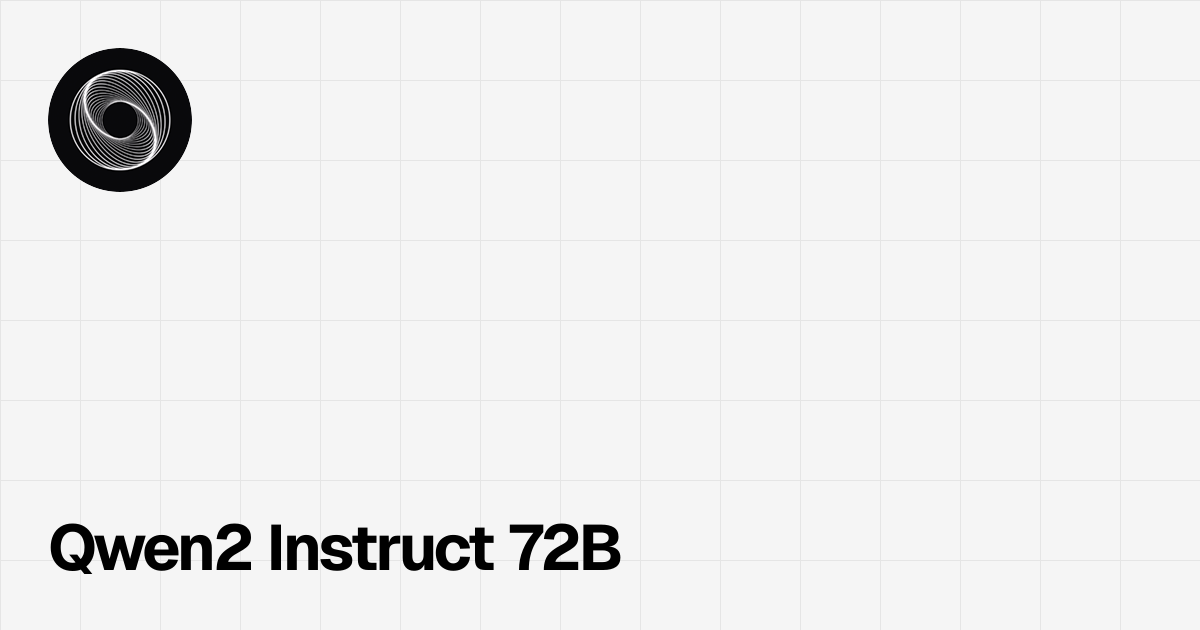 Qwen2 Instruct 72B | Benched.ai